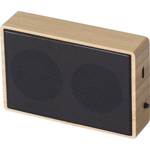Enceinte sans fil en bambou Fox - 2