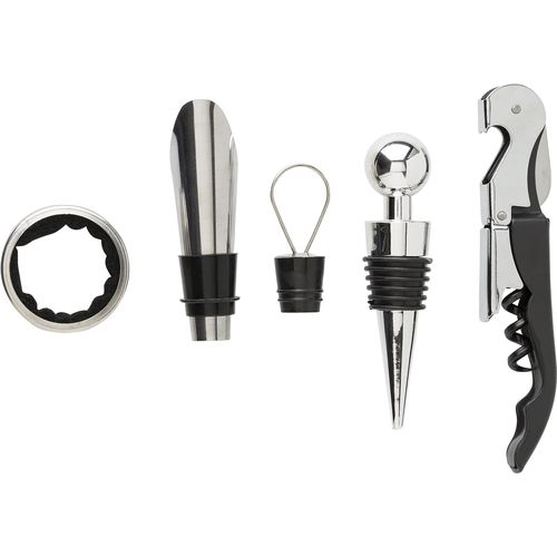 Set à vin dans un écrin en PU aspect liège Milana - 3