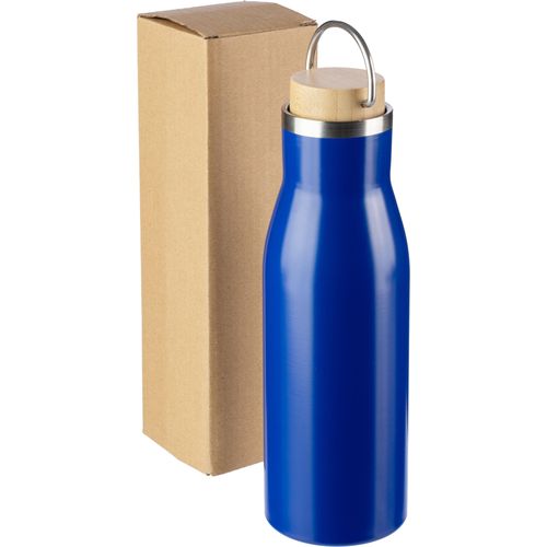 Botella de acero inox. reciclado Aline