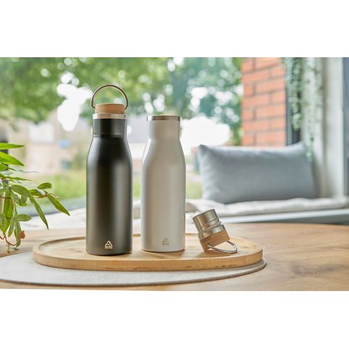 Botella de acero inox. reciclado Aline