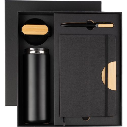 Coffret cadeau gourde  640 ml, stylo et carnet Kurt - 2
