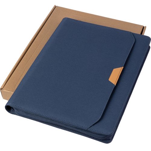 Conférencier A4 zippé en rPET Jasmin - 6