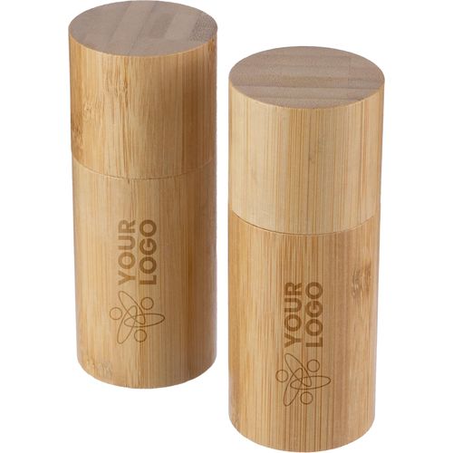 Ensemble de deux moulins en bambou Christine - 11