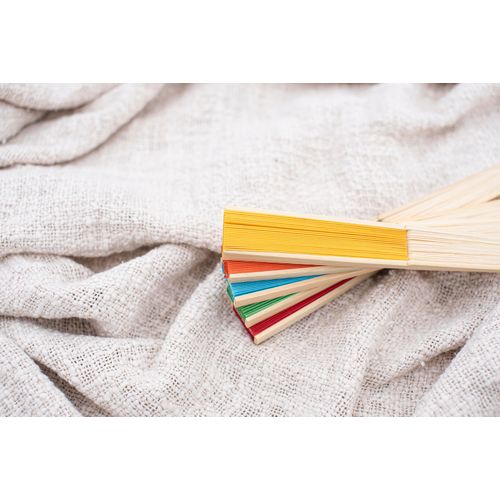 Eventail en bambou et papier Elio - 13