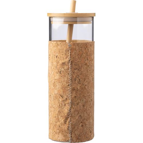 Gobelet de 450 ml en verre et bambou Marlies - 7