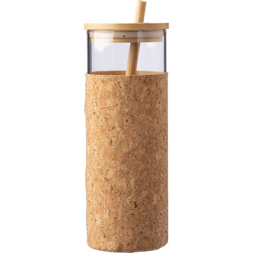 Gobelet de 450 ml en verre et bambou Marlies - 3