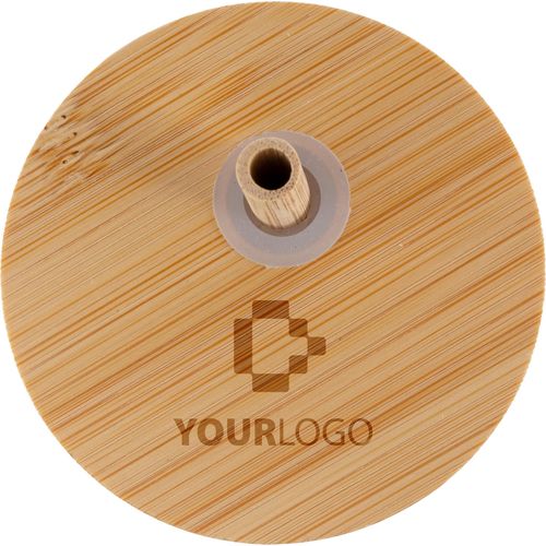 Gobelet de 450 ml en verre et bambou Marlies - 9