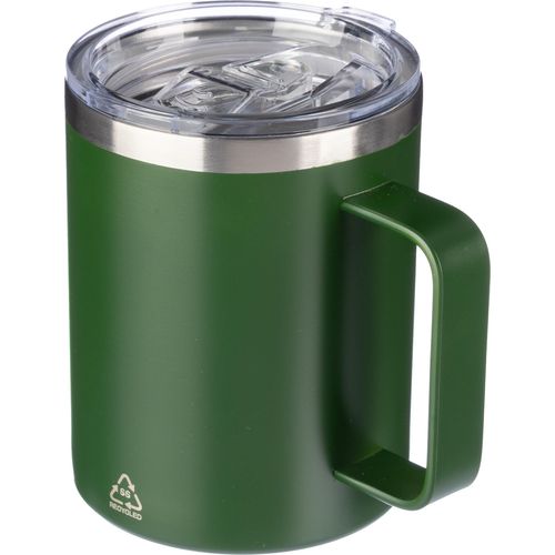 Mug double paroi en acier inoxydable Renate - 6