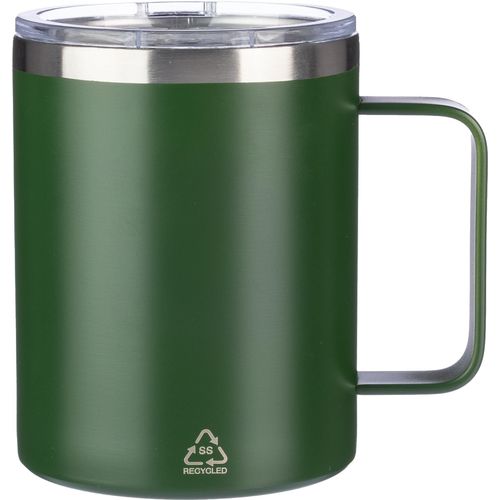 Mug double paroi en acier inoxydable Renate - 2
