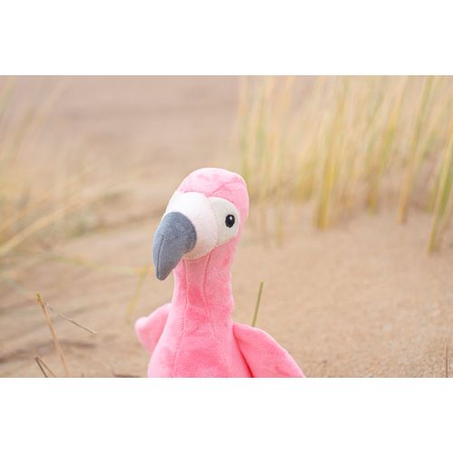 Peluche ‘Flamant rose’ en polyester Alicia - 7