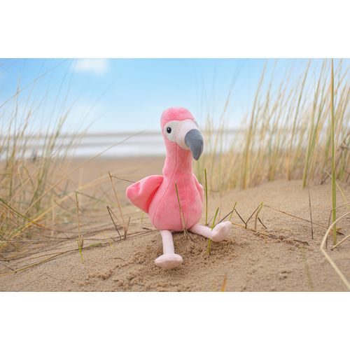 Peluche ‘Flamant rose’ en polyester Alicia - 9