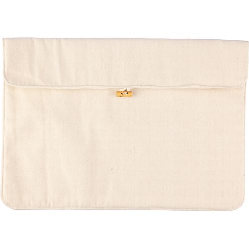 Pochette ordinateur portable en coton 220 gr/m² Dirk - 2