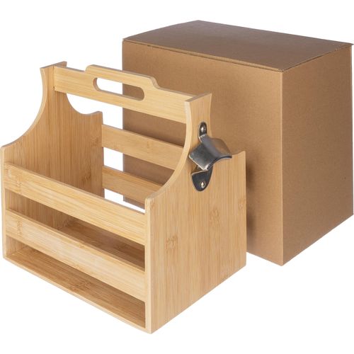 Porte-bouteille en bambou Hans - 6