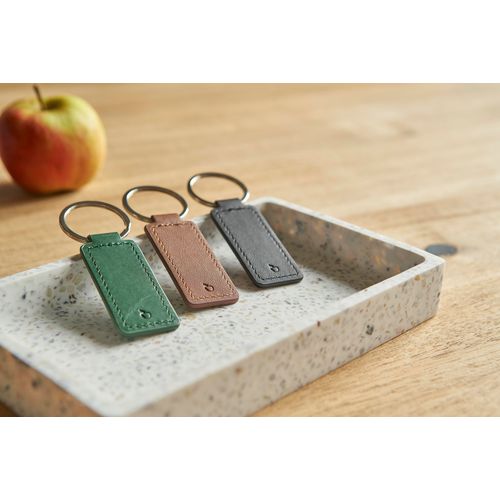 Llavero de piel de manzana y PU Sabrina