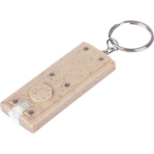 Porte-clés torche en paille de blé Günter - 4