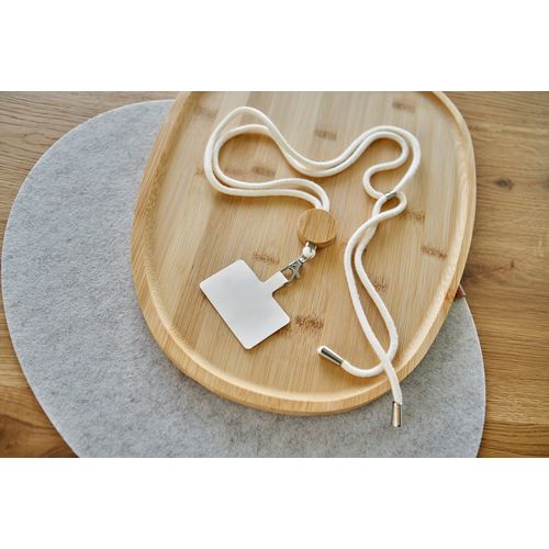 Porte-téléphone lanyard en coton Lucia - 6