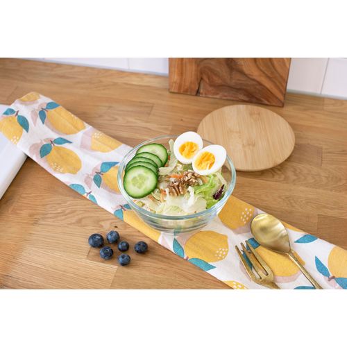 Saladier en verre et bambou Isabeau - 8