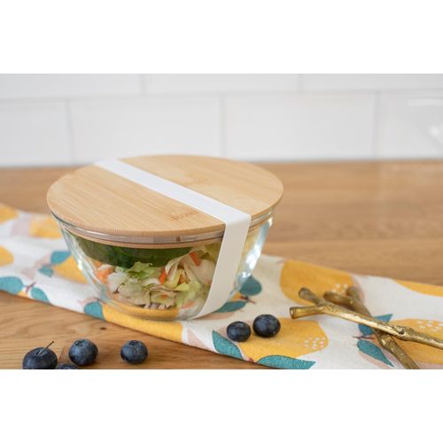 Saladier en verre et bambou Isabeau - 9