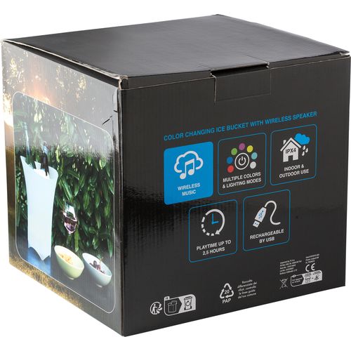Seau à glaçons en ABS avec enceinte Annabel - 18