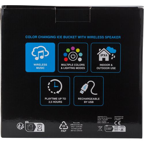 Seau à glaçons en ABS avec enceinte Annabel - 19