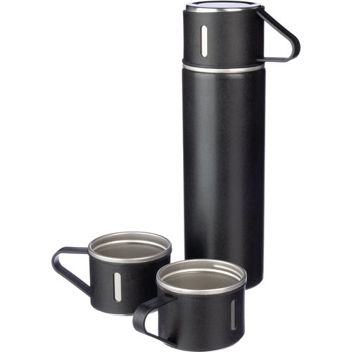 Termo y tazas de acero inox. Herbert