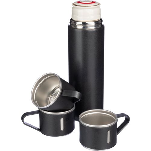 Termo y tazas de acero inox. Herbert