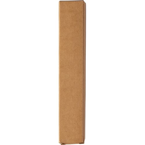 Stylo bille twist en acier inoxydable et bambou Anke - 8