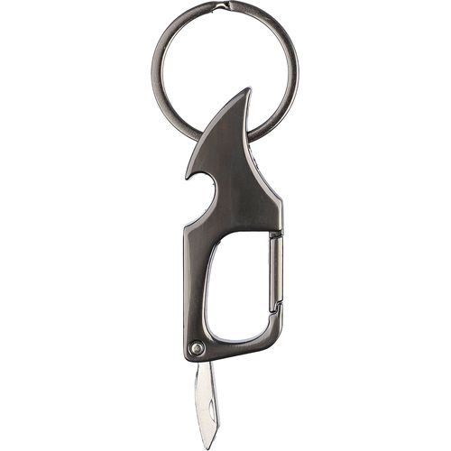 Porte-clés mousqueton en métal Bella - 7