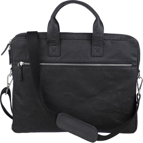 Sacoche porte-ordinateur de 15''en peau de tomate Lillian - 7