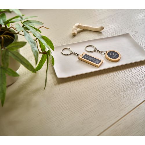 Porte-clé en bambou Geoffrey - 8