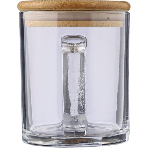 Mug en verre recyclé et bambou de 300 ml Ashley - 4