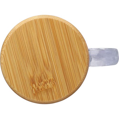 Mug en verre recyclé et bambou de 300 ml Ashley - 5