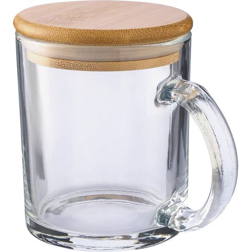 Mug en verre recyclé et bambou de 300 ml Ashley - 7
