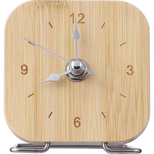 Horloge de bureau en bambou Jenny - 1