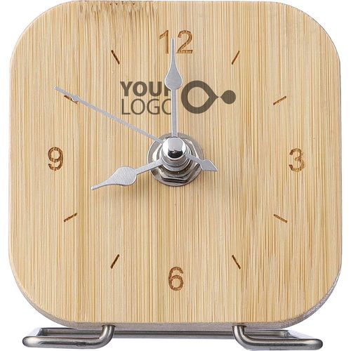 Horloge de bureau en bambou Jenny - 5