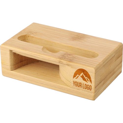 Support de téléphone en bambou Albert - 4