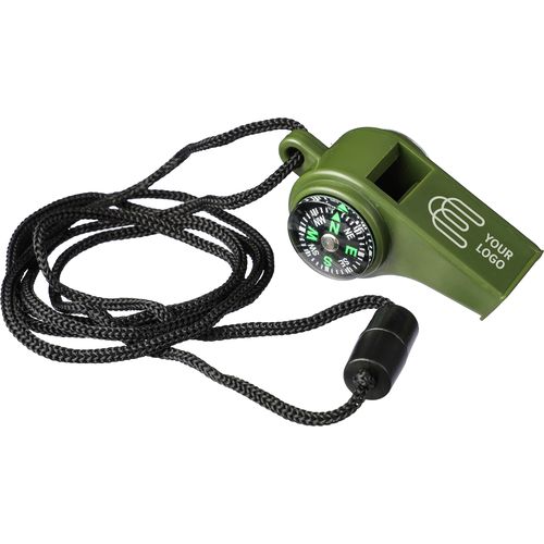 Sifflet avec boussole et thermomètre en PP Damon - 3