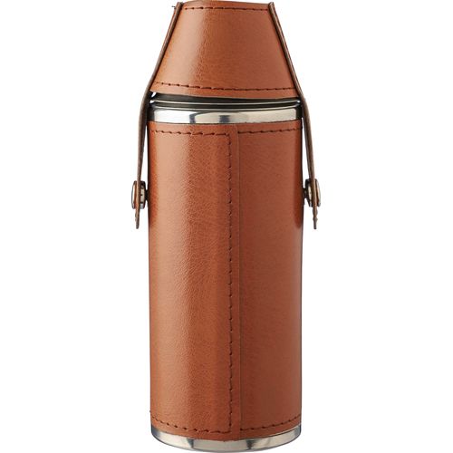 Gourde de 230 ml en acier inoxydable recyclé Brock - 3