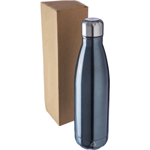 Gourde simple paroi de 650 ml en acier inoxydable recyclé Sumatra - 15