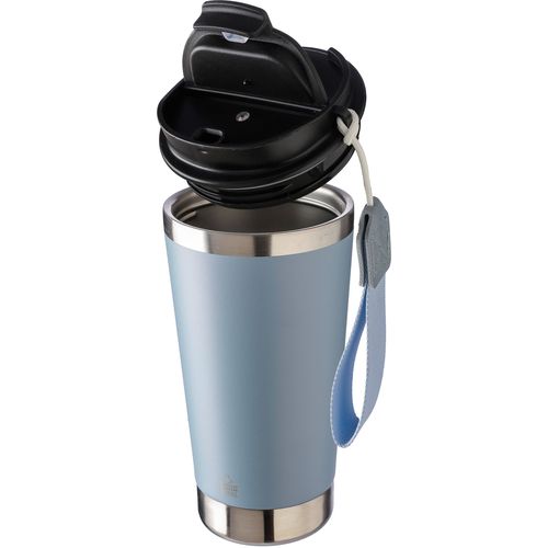 Mug isotherme en acier inoxydable recyclé Kayla - 4