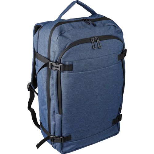 Sac à dos porte-ordinateur de 17'' en polyester rPET 300D Malcolm - 5
