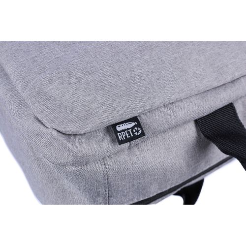 gris claro Mochila de poliéster rPET para cabina y pc Mallory