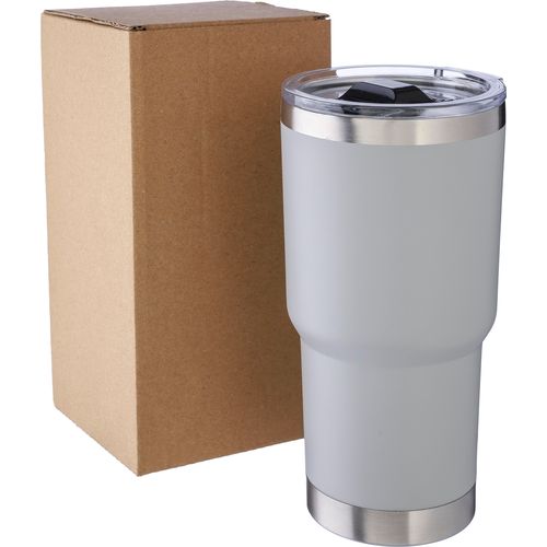 Mug isotherme en acier inoxydable recyclé Arnold - 9