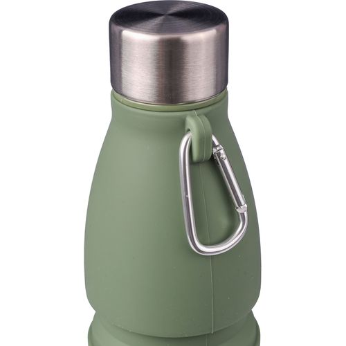 Gourde pliable de 550 ml en silicone Erin - 9