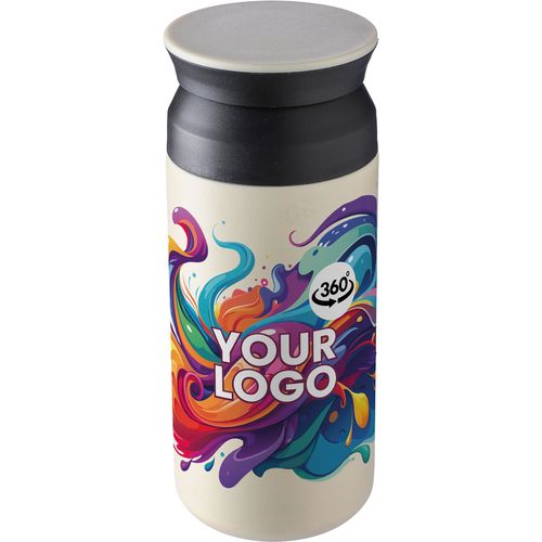 Mug double paroi de 350 ml en acier inoxydable Gwen - 2