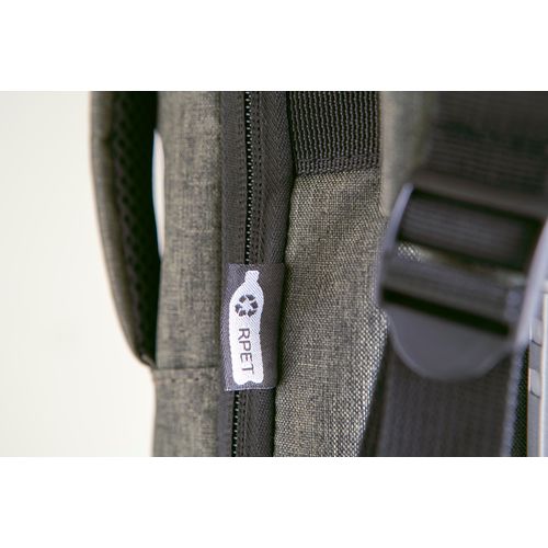 Sac à dos porte-ordinateur en rPET 300D Eulalia - 11