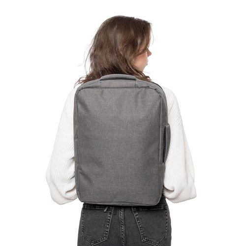 Mochila para pc de poliéster rPET Eulalia