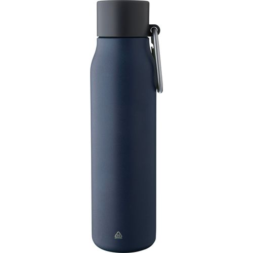 Botella de acero inox. reciclado Cassian