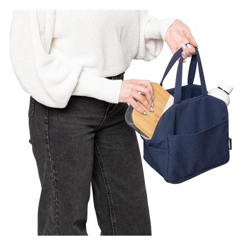 Sac isotherme en polycoton recyclé Elowen - 3