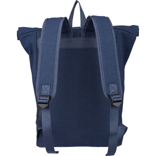 Mochila enrollable de polialgodón reciclado Thaddeus